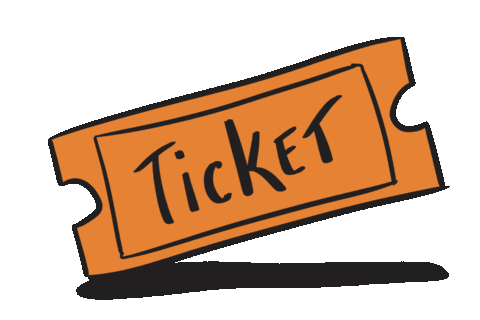 Comedy Show Ticket Sticker by The Comedy Bar