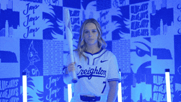 Creighton Bluejays Softball GIF by Creighton University Athletics