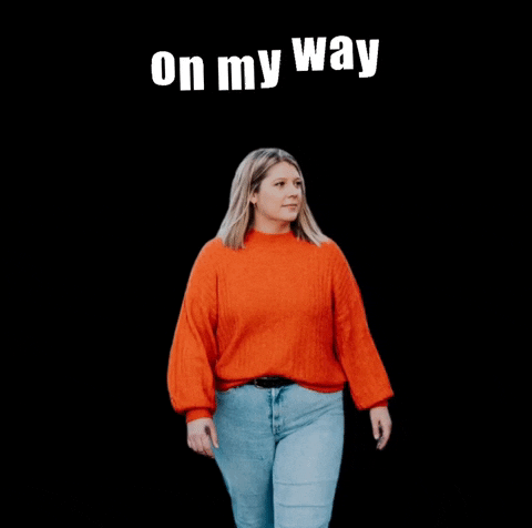 On My Way GIF by tHuisdiertje