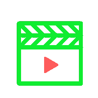 Video Clapper Sticker by reprovinci