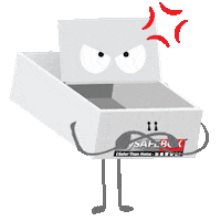 Angry Angst Sticker by mySAFEBOX