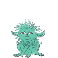 Garbage Sticker by Dirty Alchemy