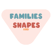 consuelozobelalgerfoundation family hope children shapes Sticker