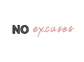 JOANAVFIT home workout no excuses тренировка fit mama Sticker