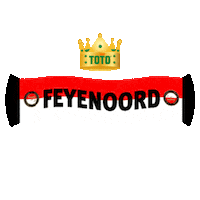 Feyenoord Rotterdam Team Sticker by Toto