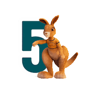 Ruby Kangaroo Sticker by Australia