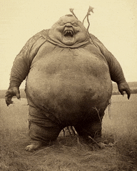 cursejourney weird monster spinning cursejourney GIF