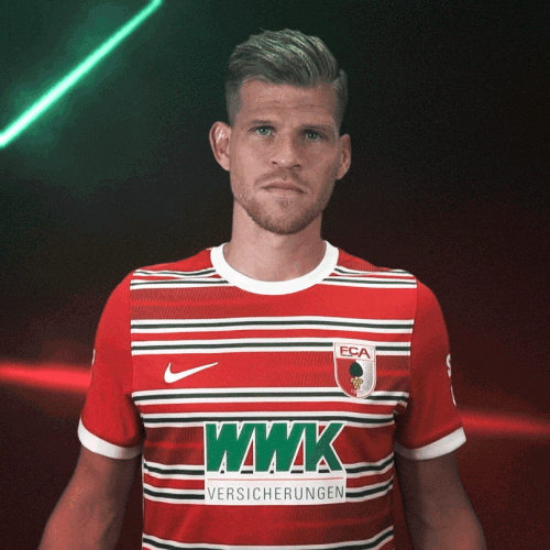 Football Weiss Nicht GIF by FC Augsburg 1907