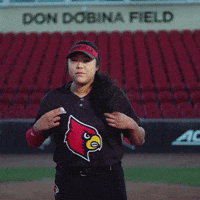University Of Louisville Softball GIF by Louisville Cardinals