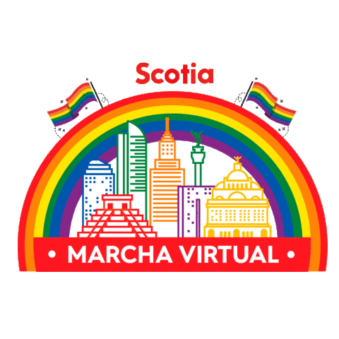 Lgbt Scotia Sticker by Scotiabank México