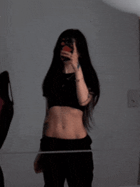 Cute Girl Twitch GIF