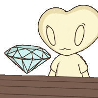 Diamond Wow Sticker by LT3 Creations
