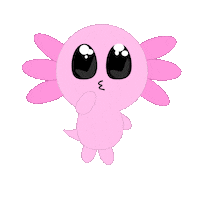 happy pink Sticker