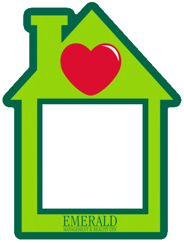 Real Estate Love Sticker by Emerald Management
