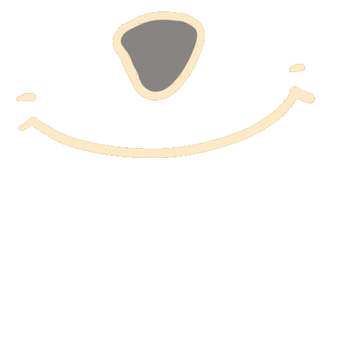 Happy Dog Sticker