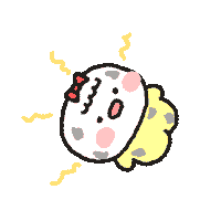 Shower Mochicouple Sticker