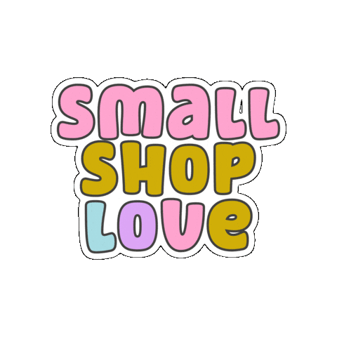Rainbow Love Sticker by LITTLE SHARK AND CO.