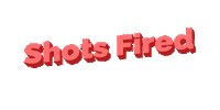 Shots Fired Art Sticker by Justin