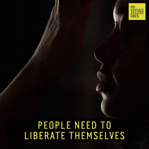 Self Care Liberate GIF by 60 Second Docs