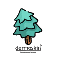 Christmas Tree Love Sticker by Dermoskin