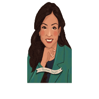 Reshma Saujani Sticker by Omlie Consulting