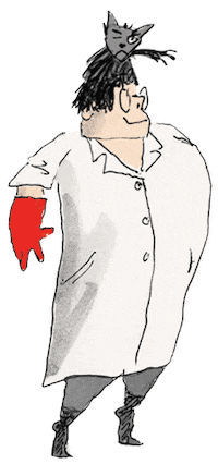 David Walliams Sticker by HarperCollins Children's Books