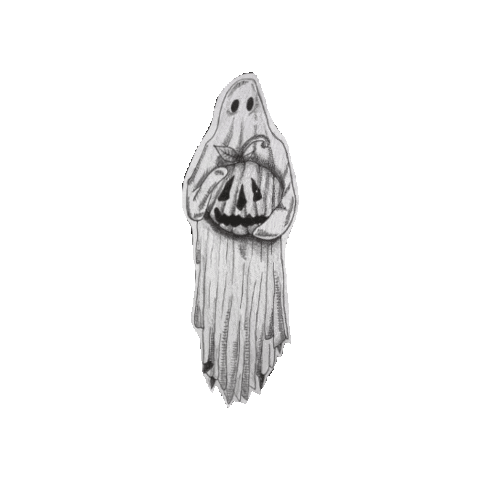 Fall Ghost Sticker by Honzík Lací