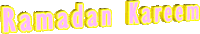 text ramadan Sticker