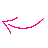 Pink Arrow Sticker