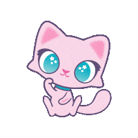 Cat Kitty Sticker by Onix Pink Shop