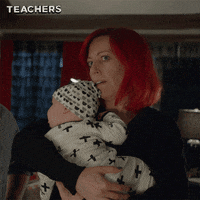 baby school GIF by Teachers on TV Land