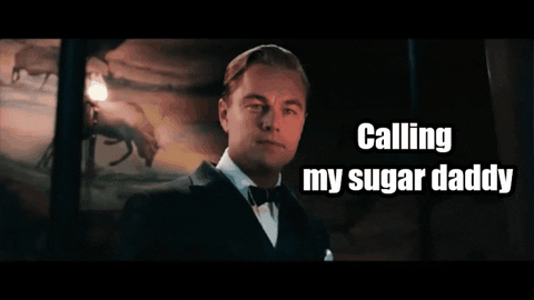 MSDAT giphyupload luxury rich call GIF