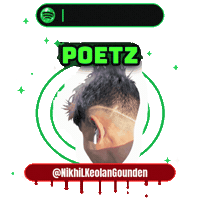 Streaming New Music Sticker by NikhiL Keolan Gounden