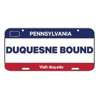Pittsburgh Pa Sticker by Duquesne University