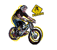SappeenMatkailukeskus mountainbiking bikepark sappee downhillbiking Sticker