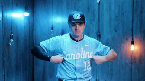 University Of North Carolina Baseball GIF by UNC Tar Heels
