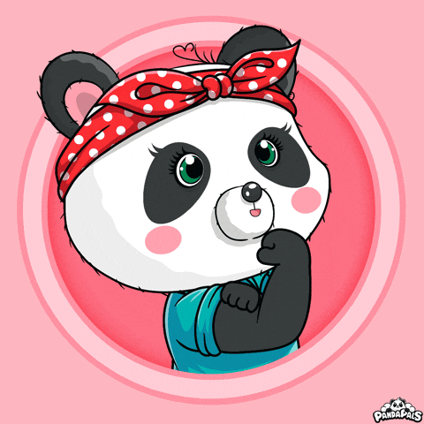 March 8 Woman GIF by PandaPals