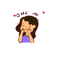 Happy Omg Sticker