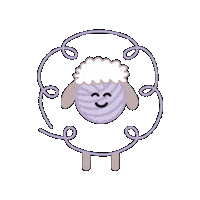 Crochet Knit Sticker by Hobbii