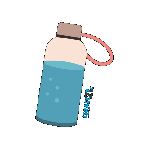 Water Bottle Summer Sticker by Israel21c