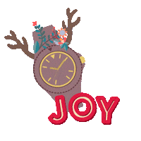 Happy Ho Ho Ho Sticker by Time Zone