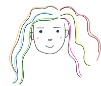 supkol5 curly hair short hair hair style wavy hair GIF