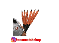 meat nom Sticker by Hasanusta Kebap