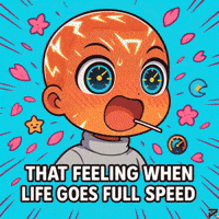 Cant Even Speed Lines GIF by Persona