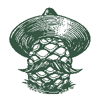 Hat Sombrero Sticker by Maguey Spirits