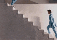 Flip Stairs GIF by Asher Angel