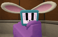 Scared Bunny GIF