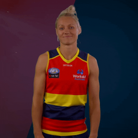 Erin Phillips Nod GIF by Adelaide Crows