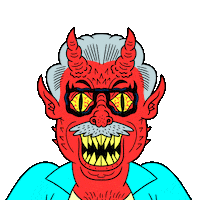 Cartoon Ghost Sticker by Augenblick Studios