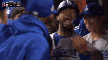Los Angeles Dodgers GIF by MLB